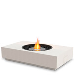 EcoSmart Fire Fire Table Martini, Color: Bone