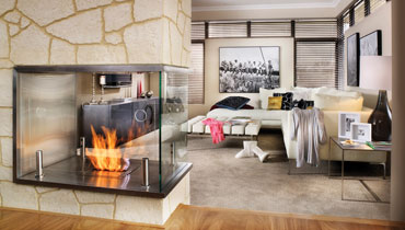 EcoSmart Fire: Ethanol fireplaces for outdoor use, clean, safe, without smoke, soot, ash or embers - Overview