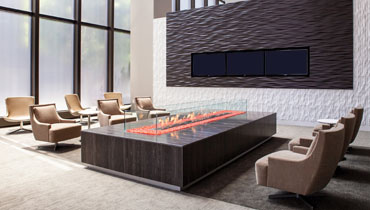 Fireplace Bio-ethanol, without smoke, without soot, without ash, sustainable, by EcoSmart Fire