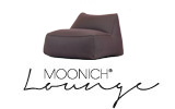 Logo MOONICH Lounge: armchairs and sofas with velvety soft covers and airy-light filling