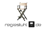 Logo regiestuhl.de: director's chairs, deckchairs, children's chairs, with print, from one piece on