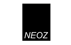 Logo NEOZ: kabellose Design-Tischleuchten mit Akku, fuer Gastronomie, Hotel und privat, CI