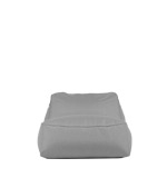 MOONICH Lounge Liege/Chaiselongue, silber, vorne