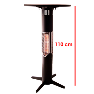Sale: Mensa heating Infrarot Bistro-Stehheiztisch STATIO