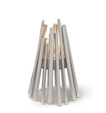 Moonich EcoSmart-Fire ethanol fireplace, model: Stix stainless steel