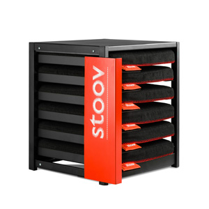 Stoov® Dock6 inkl. 6 x Heizkissen Eco: Sale! Kissen, Black/Charcoal, Detailfoto