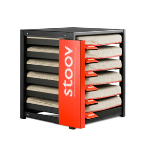 Stoov® Dock6 inkl. 6 x Heizkissen Eco: Sale! Kissen, Sand/Ashe Detailfoto
